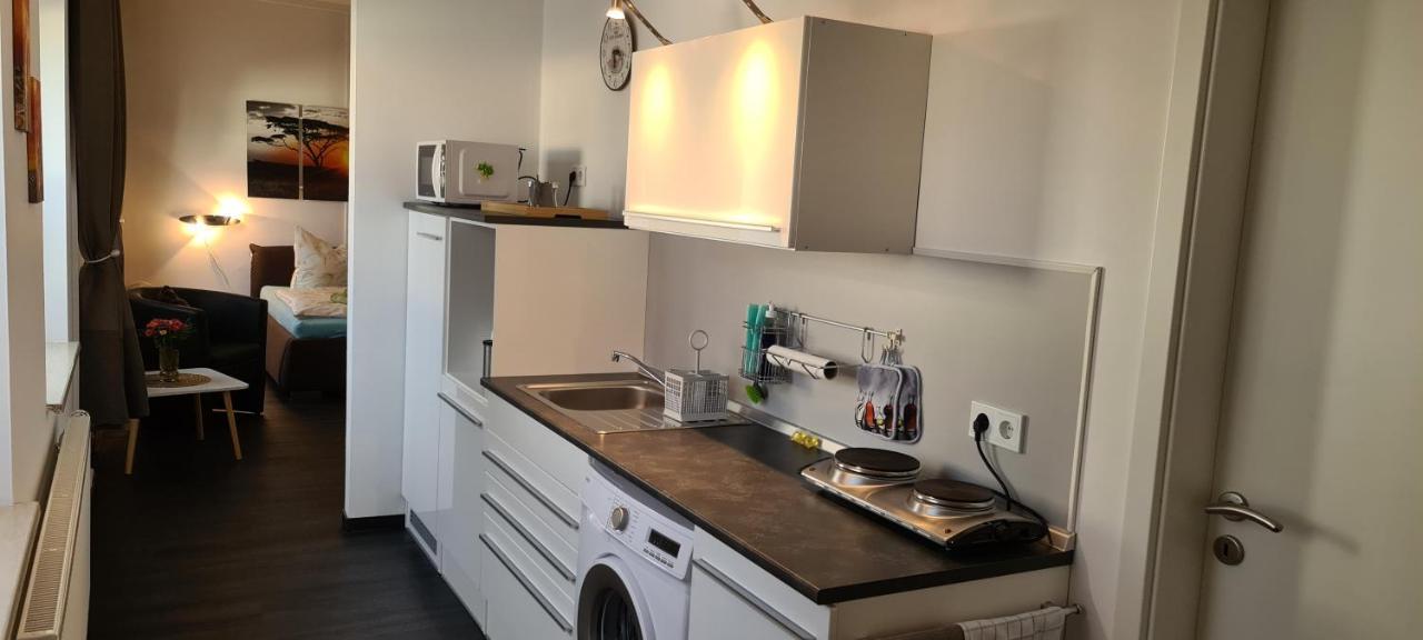 Gaesteappartements "Purefitness" Am Elberadweg In Tangermuende Luaran gambar